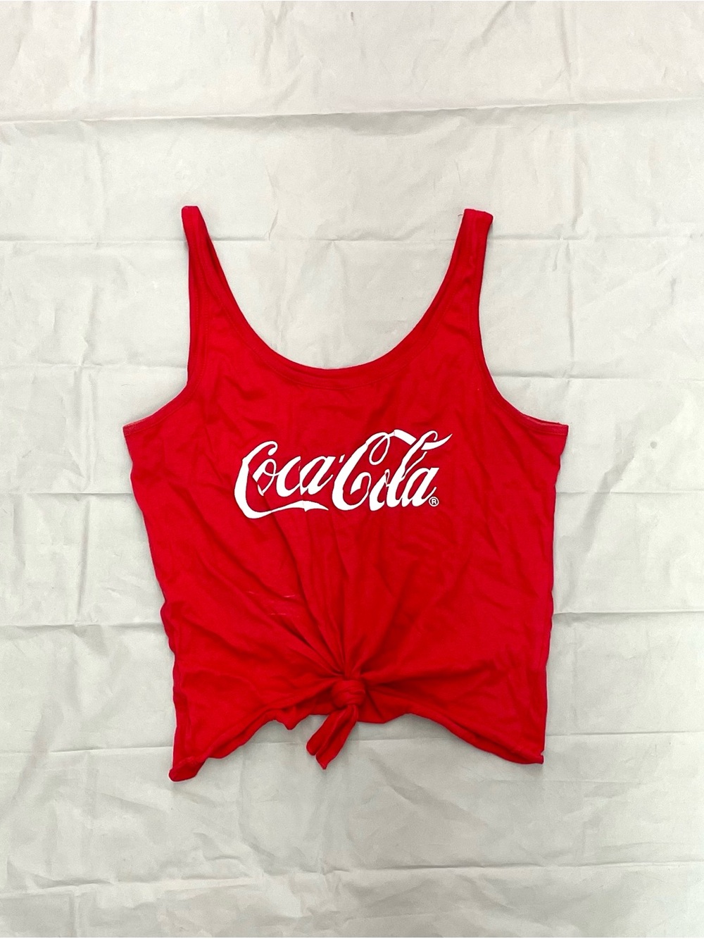 Coca Cola Red Women's Logo Tank too